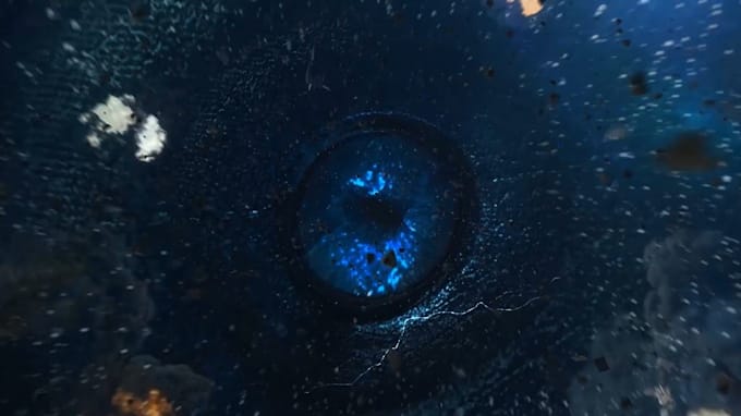 make space eye logo reveal opener