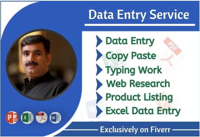 do data entry, copy paste and excel data entry work for you
