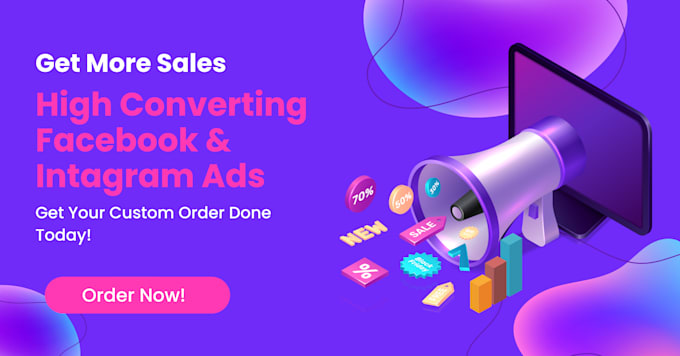 design premium high converting facebook ad images