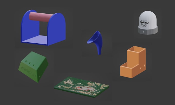 Create any model for 3d printing by Maximilianhe804 | Fiverr