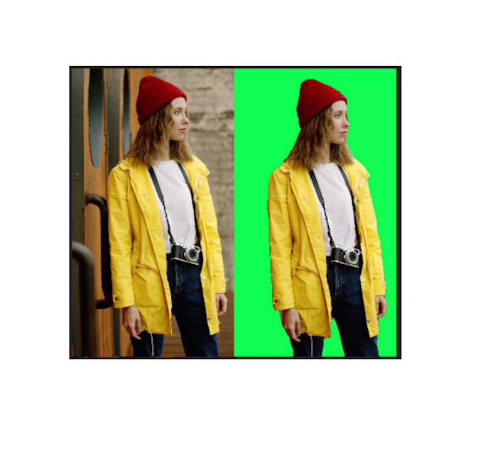 Remove video background , rotoscoping ,chroma keying professionally by