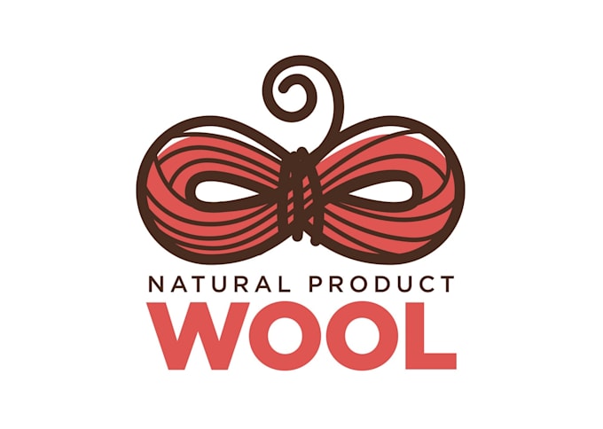 make different knitting logo for your company