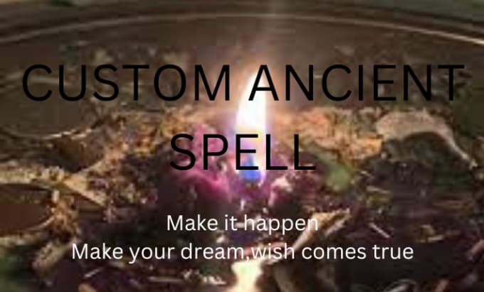 Cast powerful custom ancient spell according to your wish and
