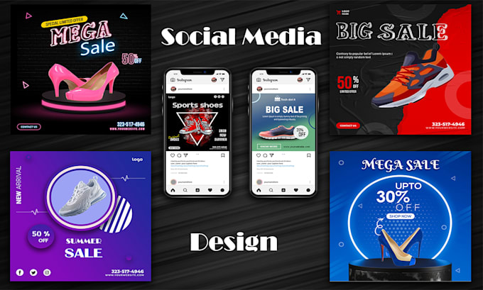create social media post, ads using canva templates