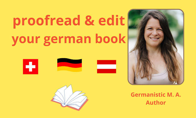 proofread your german book