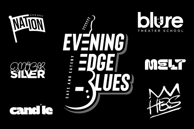 design streetwear wordmark logo creation