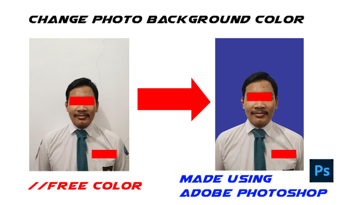 Replace your photo background with a solid color by Deuxmonkees | Fiverr