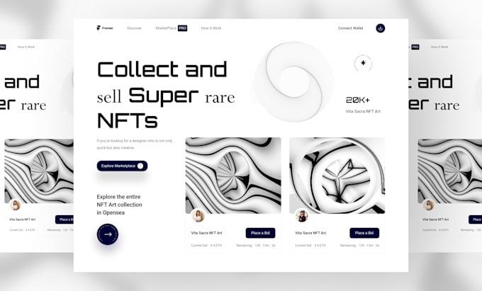 do creative website UI UX design