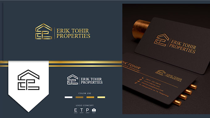 design a professional  realty construction  business logo