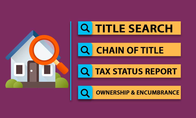 do real estate property title search