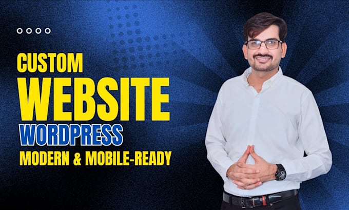 develop a secure and scalable custom wordpress website
