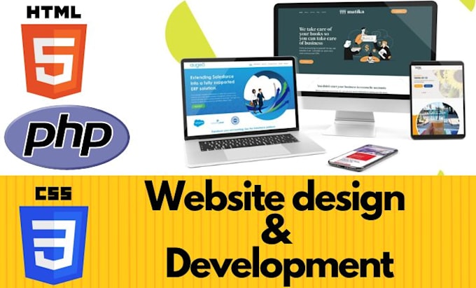 Design a responsive website with html,css by Hassamkhan818 | Fiverr