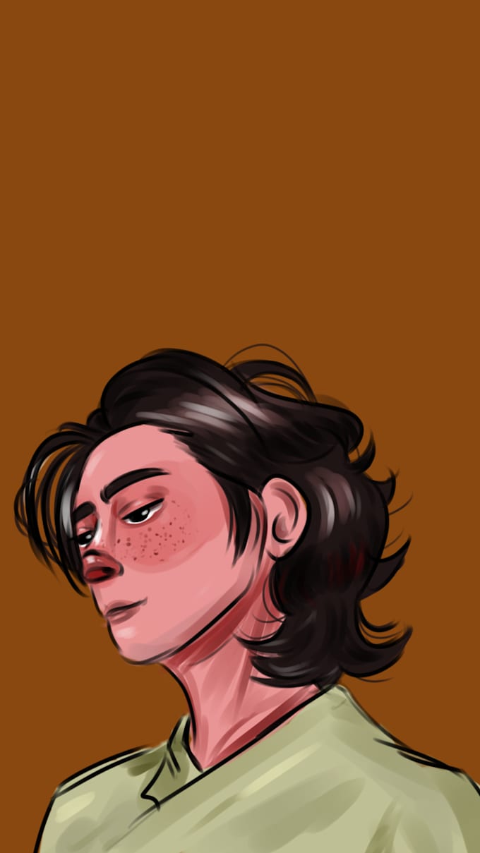 draw your favorite kpop or kdrama idol with my style