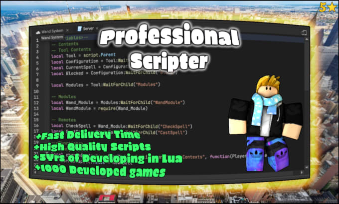 Script any kind of script or system for your roblox game by Outstep ...