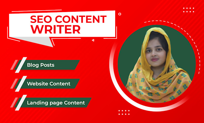 be your SEO content writer for niche website and blog
