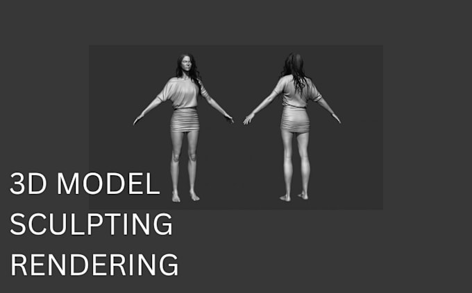 Sculpt Realistic 3d Model 3d Character 3d Miniature For Printing Game Models By
