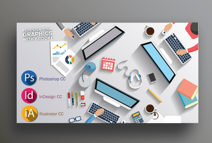 Modify and create indesign illustrator photoshop templates by ...