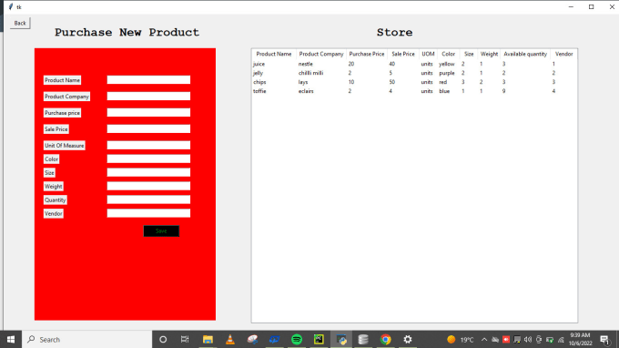 Do python programming tasks, make gui in tkinter by Noorsaba125 | Fiverr
