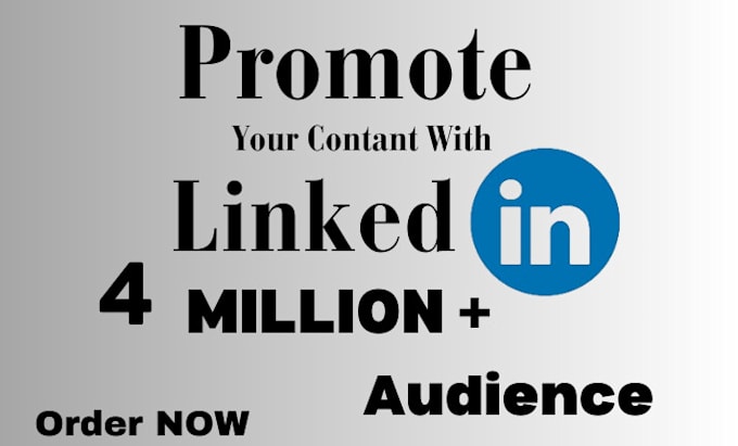 share your content or link with 3 million linkedin audience shoutout
