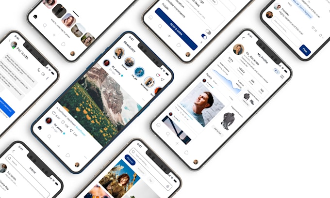design mobile app UI UX