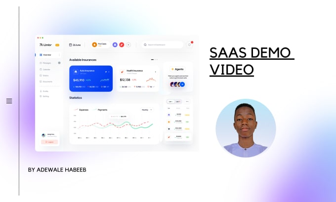Do saas demo animated explainer video for your product software and