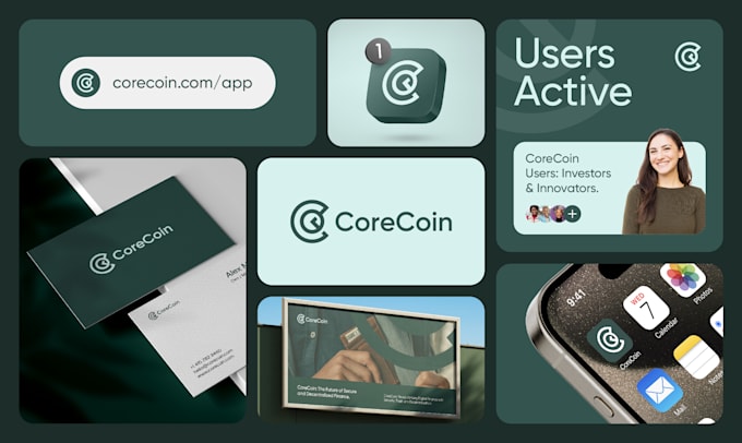 design a crypto, finance, startup, security, technology, app or tech logo