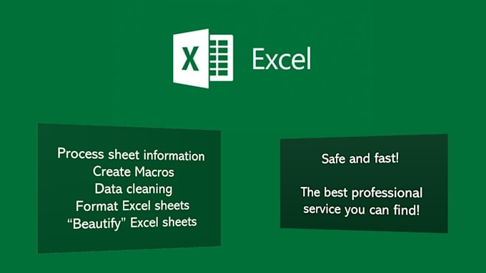 Process information for you in excel by Davidsoliscarm | Fiverr
