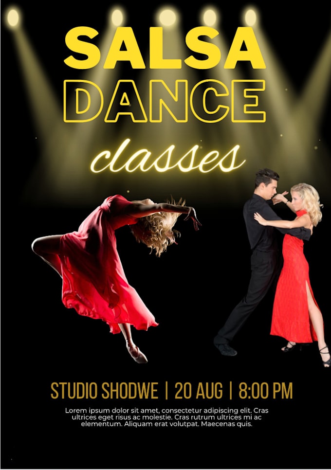 Design flyers and posters for events and business by Vikas8425 Fiverr