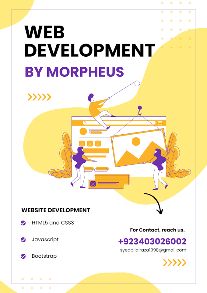 Build a front end website using html, css, javascript nodejs by ...