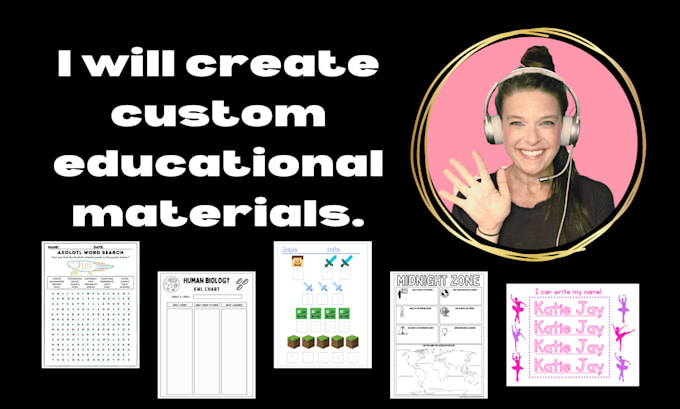create custom educational materials