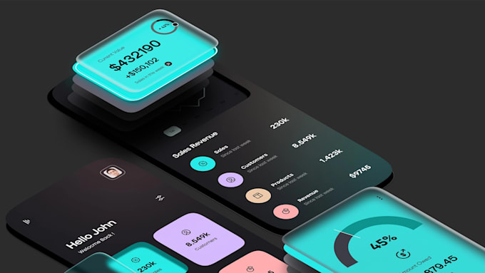 Design stunning ui ux for website and mobile app by Nachi007 | Fiverr
