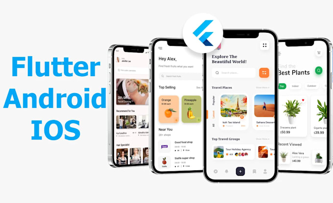 Do mobile app development for ios and android using flutter by Baraj220 ...