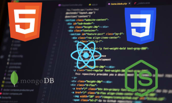 Create website with reactjs in front end and expressjs in back end by ...
