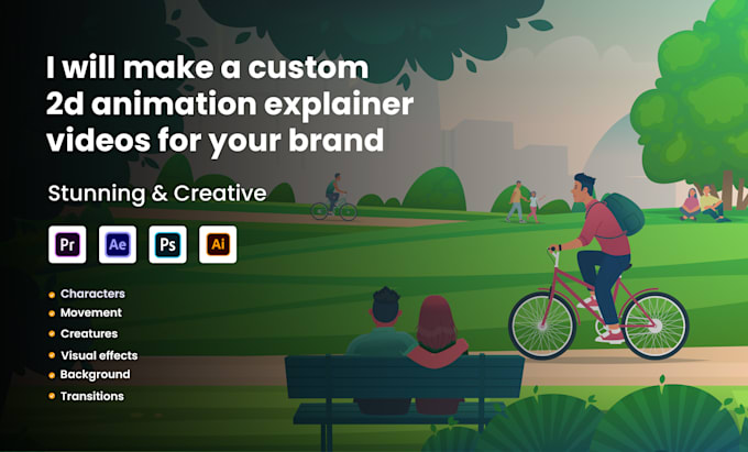 Make custom 2d animation explainer videos for your brand by Iamfahadaly ...
