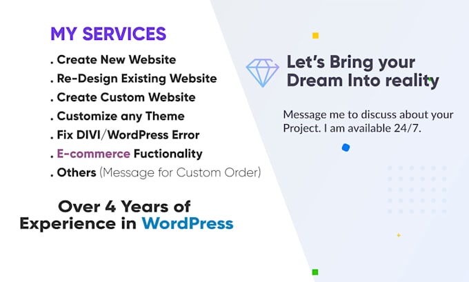 customize your divi theme and create wordpress website