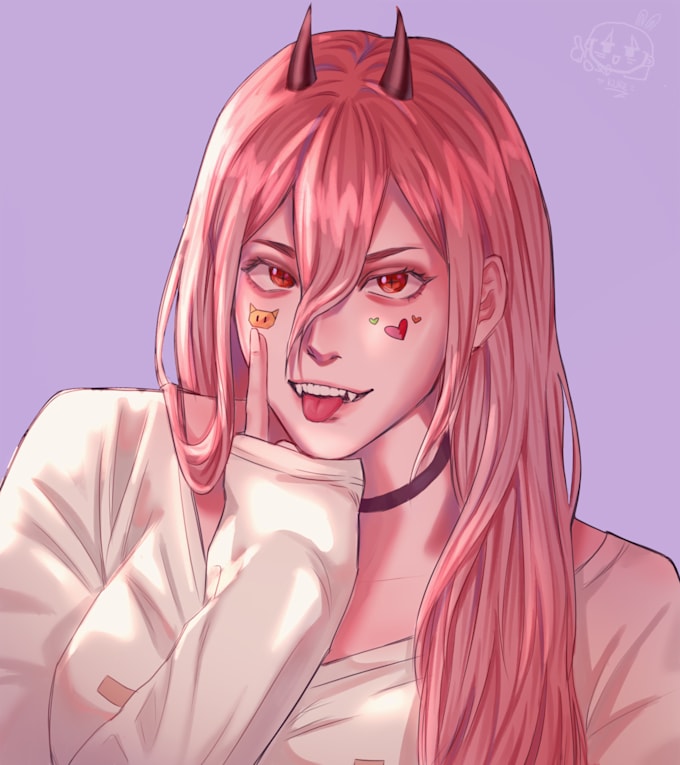 Draw fanart in semi anime style by Kure_bit Fiverr