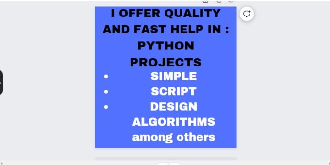 Code your python project and assignment by Excelwr522 | Fiverr