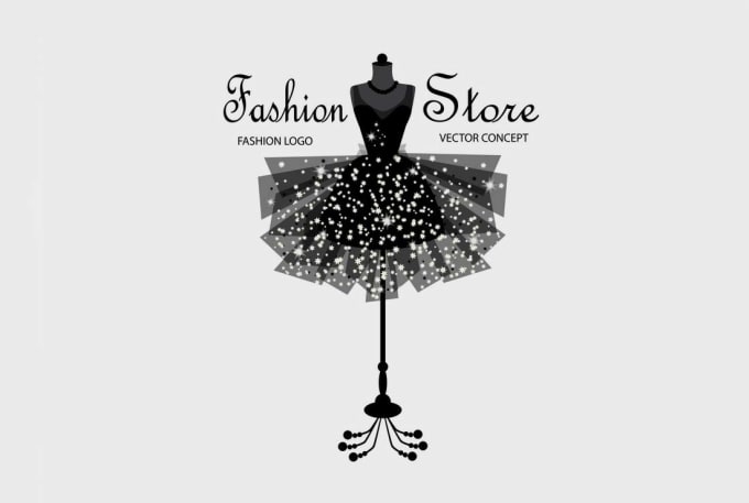 Beautiful dress woman logo simple creative for boutique fashion shop logo  vector 20200341 Vector Art at Vecteezy