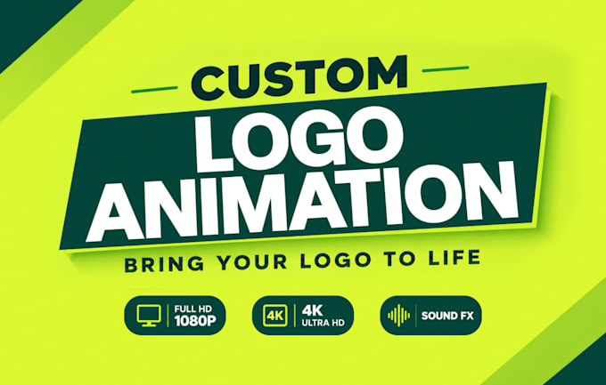 produce a custom logo animation