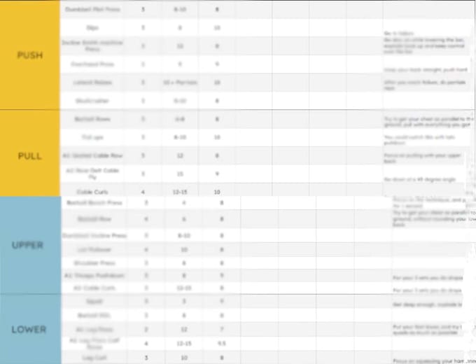 Make you a custom workout program by Ulyssezbinden | Fiverr