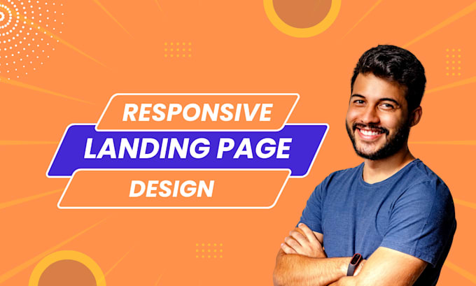 Create a responsive modern landing page design or redesign by Pro ...