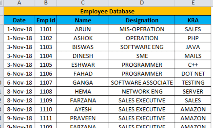 Do data entry, copy paste, data collection pdf to excel by Dev1424 | Fiverr