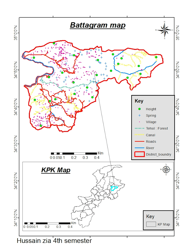 create maps in arc gis ,qgis, arcgis pro