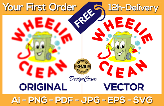remake logo, recreate, redraw, edit, vector tracing