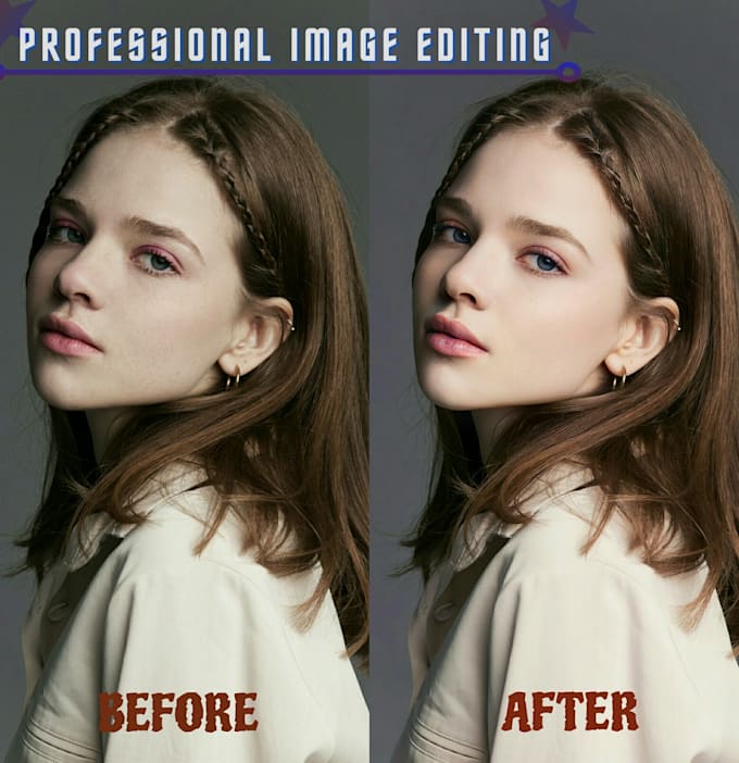 do professional image editing and upscale your image quality