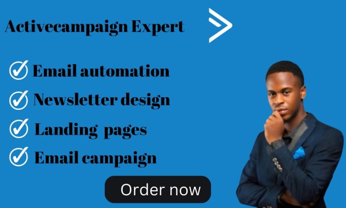 Activecampaign email marketing email automation landing page by
