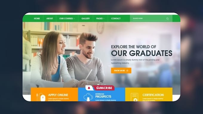 design  elementor website and blog for you
