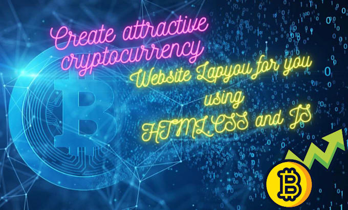 Build a beautiful attractive trading website layout for you using html ...