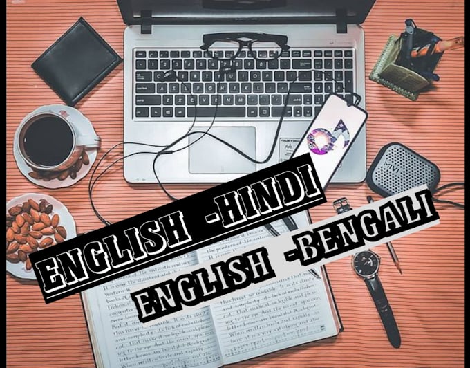 Translate english to bengali and bengali to english and eng to hindi by