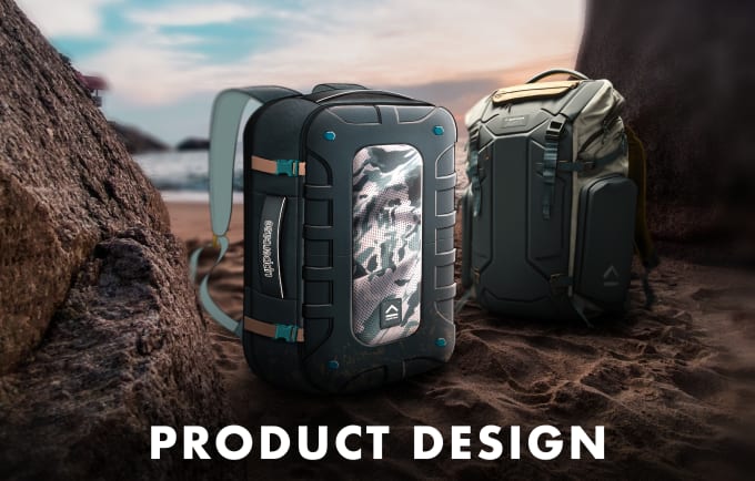 Freelance backpack designer on sale